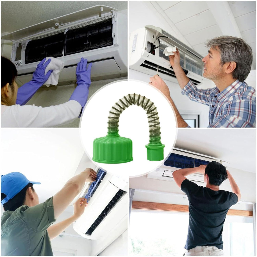 AC-Abflussreinigungswerkzeug – 24-cm-HVAC-Abflussreinigungsadapter | HVAC-Entstopfungs-Nass-VAC-Aufs