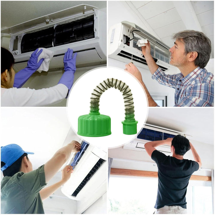 AC-Abflussreinigungswerkzeug – 24-cm-HVAC-Abflussreinigungsadapter | HVAC-Entstopfungs-Nass-VAC-Aufs
