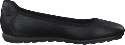 s.Oliver Damen 5-5-22119-20 Ballerinas 37 EU Black 5 22119 20 001, 37 EU Black 5 22119 20 001