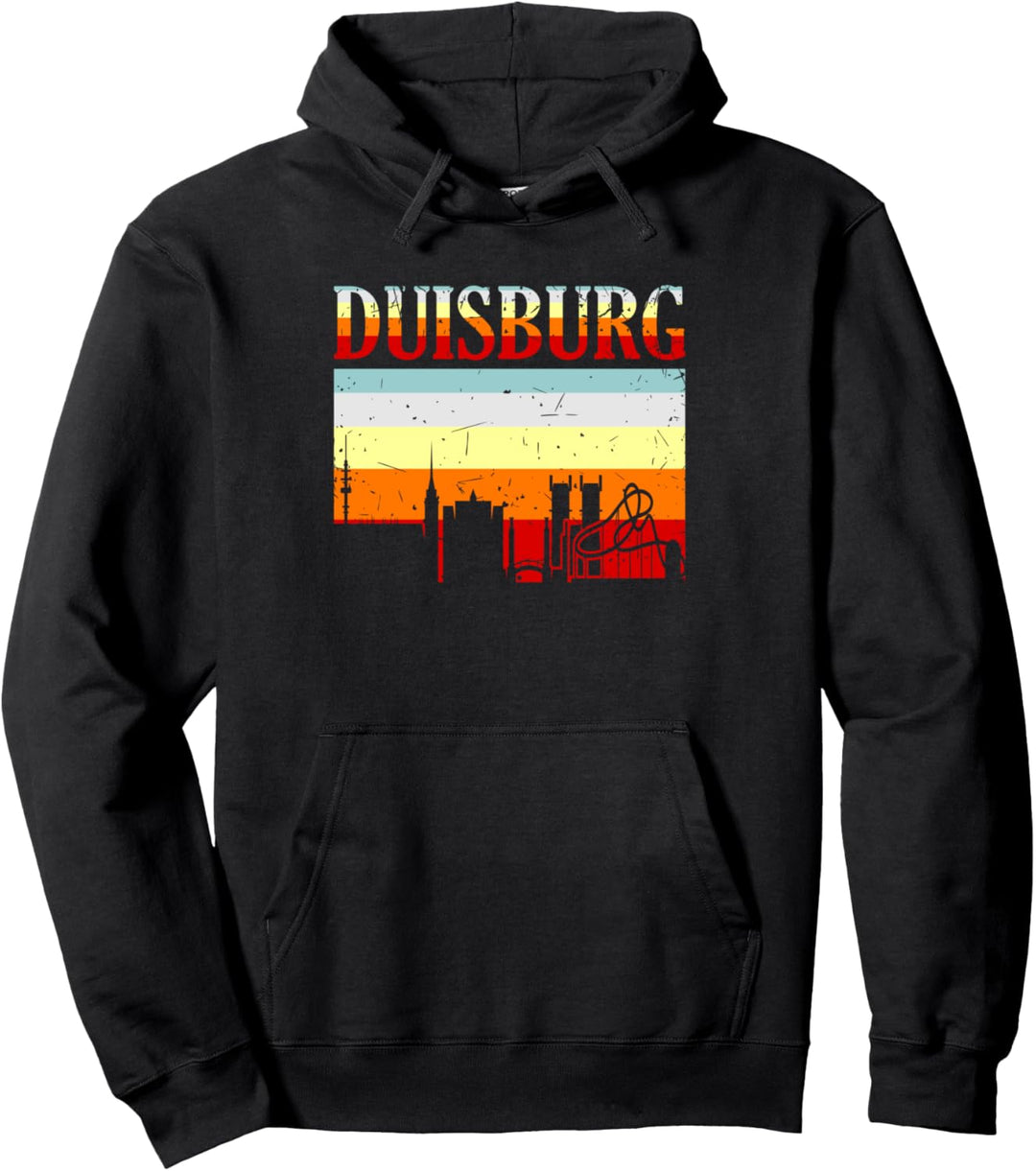 Duisburg Skyline Duisburger Design Pullover Hoodie