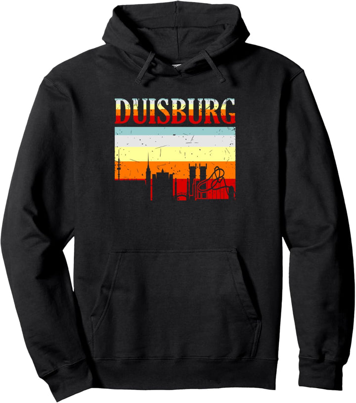 Duisburg Skyline Duisburger Design Pullover Hoodie
