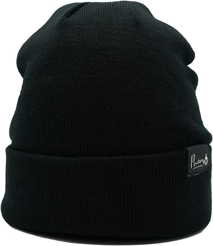 Phieres The Phar Recycled Polylama | Streetstyle Beanie | Schwarz