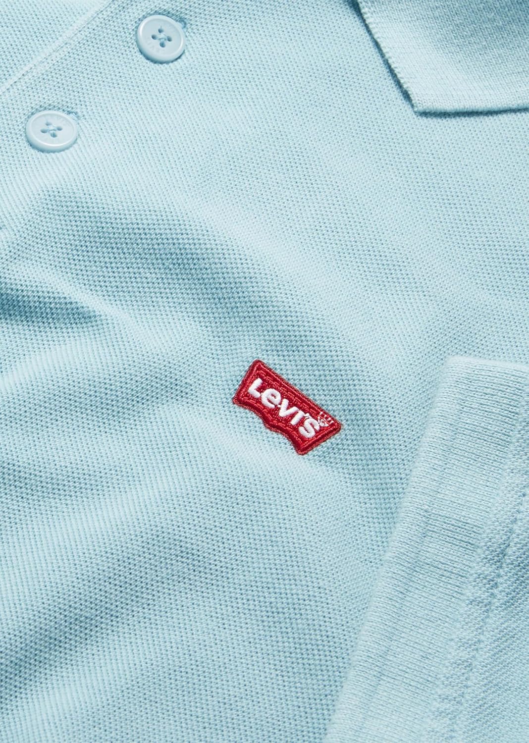 Levi's Herren Housemark Polo Hemd, Chesthit Logo XS Blau (Forget-me-not), XS Blau (Forget-me-not)