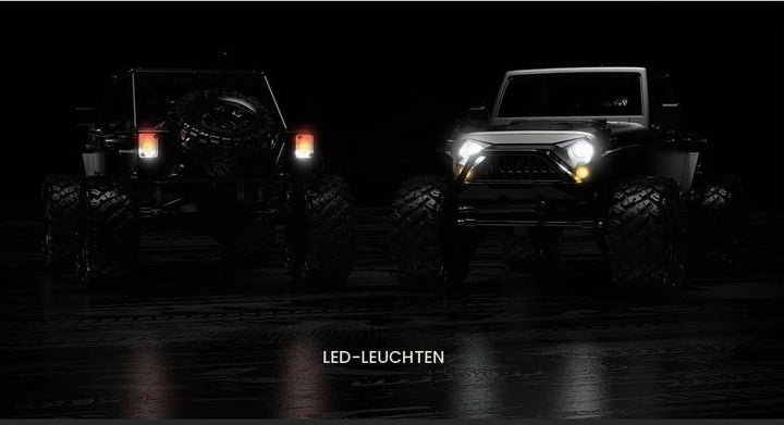 s-idee® MJX H12Y grau 1:12 RC Crawler Brushless Off-Road sensorlos