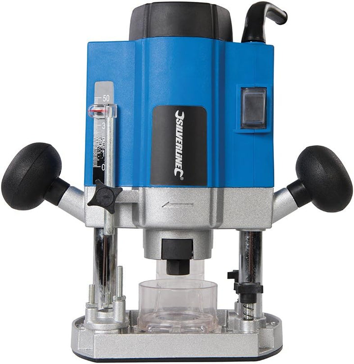 Silverline 329863 Oberfräse, 1/4 Zoll, 1020 W 1 Blau, 1 Blau