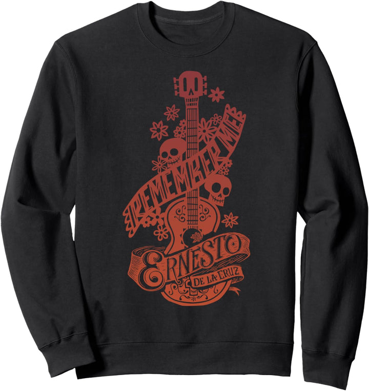 Disney Pixar Coco Remember Me Ernesto Guitar Sweatshirt