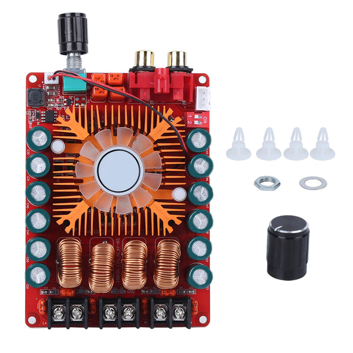 Fafeicy TDA7498E 2X160W Audioverstärkerplatinenmodul, Digitales Hochleistungs Zweikanal-Stereoanlage