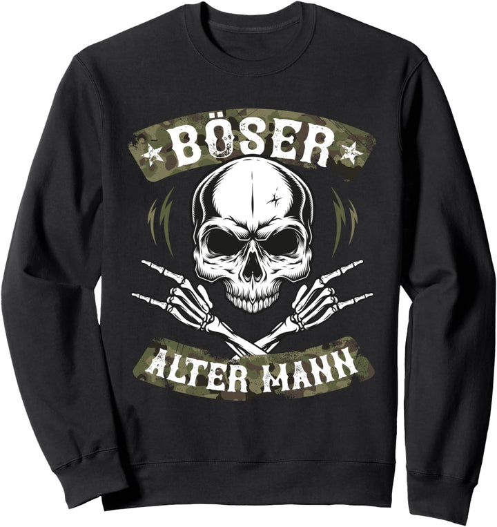 Böser Alter Mann Sweatshirt