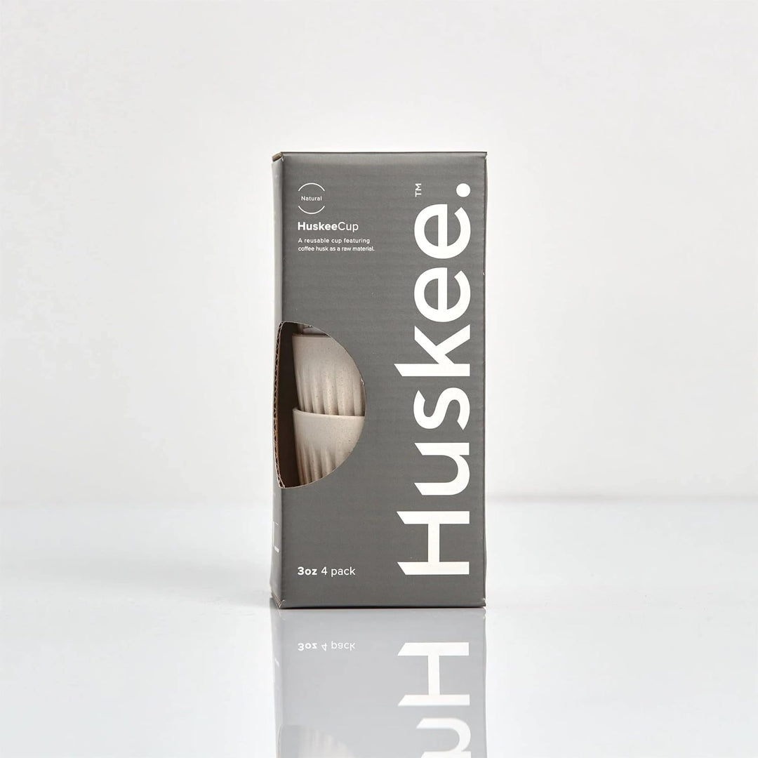 Huskee 85 ml, 4er-Pack in Natur, Espresso