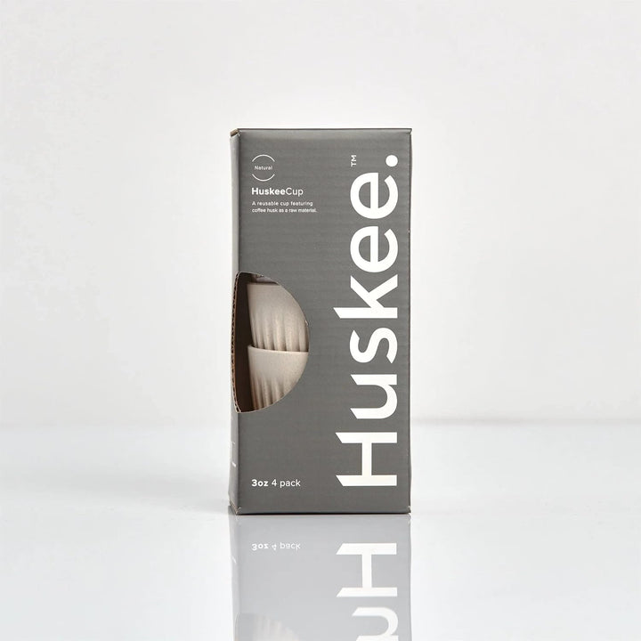 Huskee 85 ml, 4er-Pack in Natur, Espresso