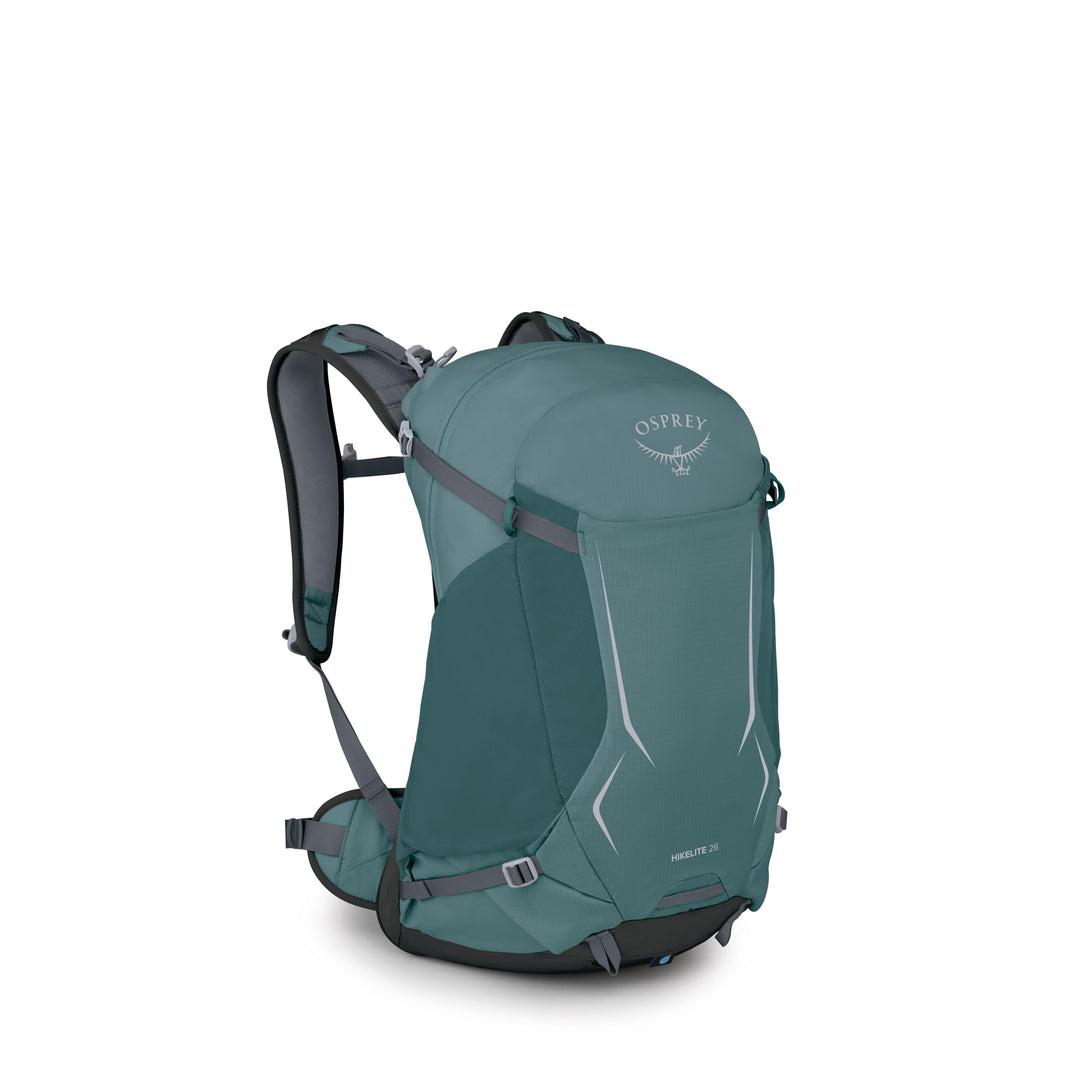 Osprey Unisex Hikelite 26 Hiking Pack (1er Pack) S-M Schwarz, S-M Schwarz