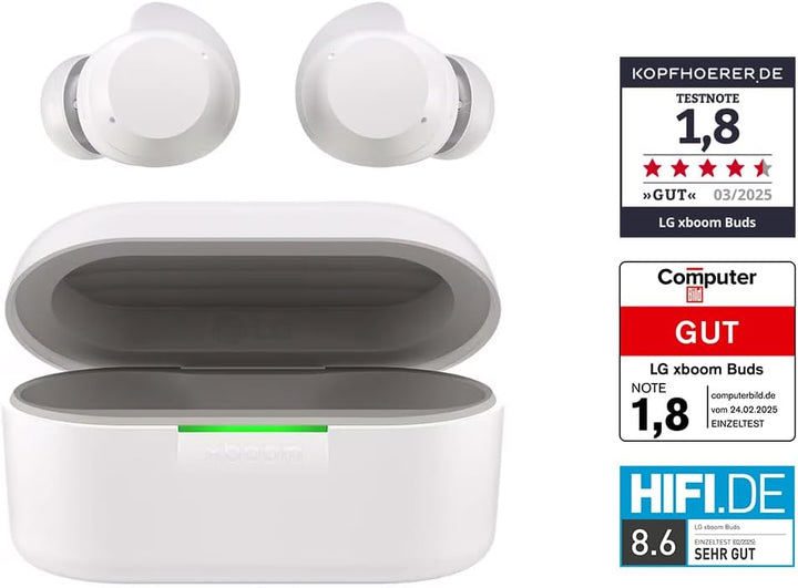 LG, XBOOM Buds, Bluetooth kopfhörer Sport, Kabellose In Ear Bluetooth Kopfhörer in Ear ANC, Noise Ca