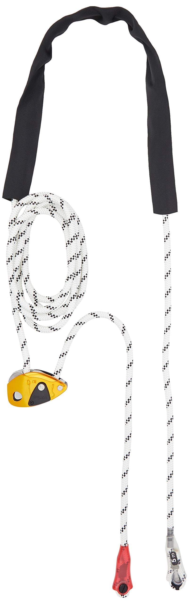 PETZL Longe Grillon U 5 M Schleppleine für Erwachsene, Unisex, Mehrfarbig, M, M, M