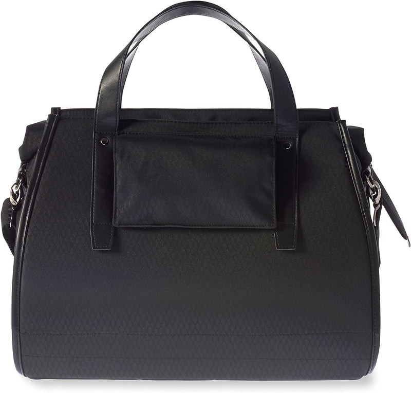 Basil Noir Business Bag - Rad Umhängetasche Schwarz 41 cm x 17 cm x 32 cm, Schwarz 41 cm x 17 cm x 3