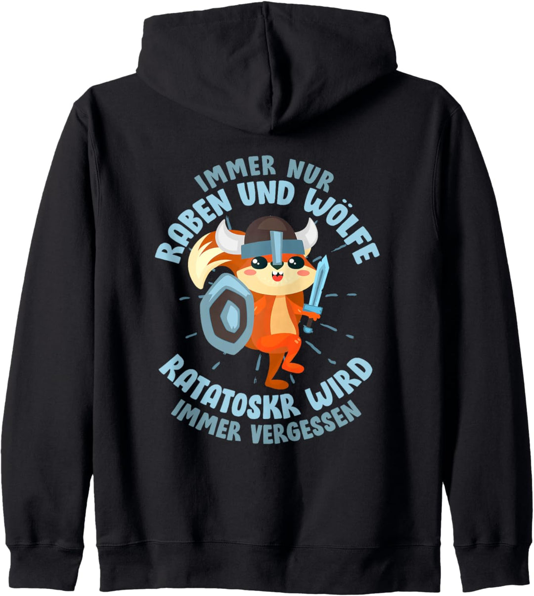 Nordische Mythologie Wikinger Tshirt Herren Ratatoskr Kapuzenjacke
