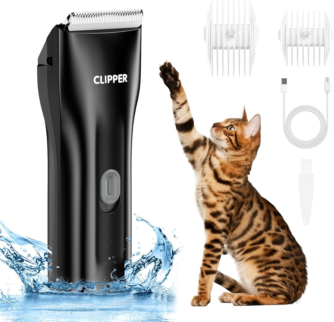 Ankilo Neuste Elektrische Hundeschermaschine,Haustier Haarschneidemaschinen für Hunde und Katzen,USB