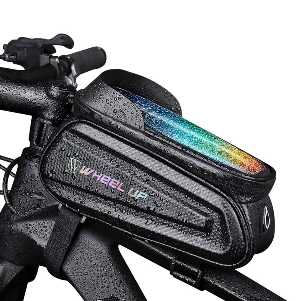 Fahrrad Rahmentasche MTB Wasserdicht Lenkertasche Handyhalterung Handytasche Fahrrad 7 Zoll Bb-1, Bb