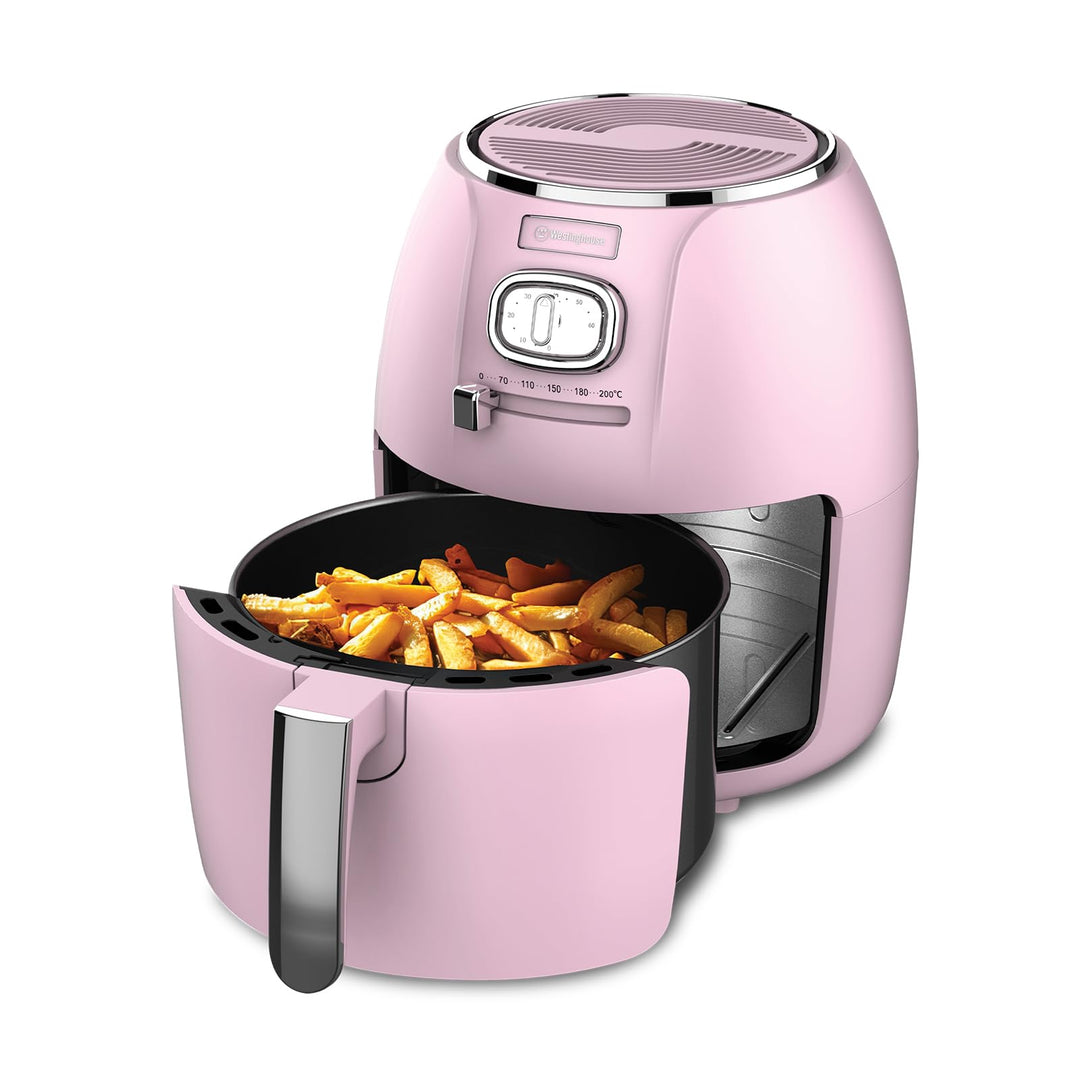 Westinghouse Retro Serie Airfryer, 4L, Heissluftfritteuse, 1500 W, Schnell & einfach, antihaftbeschi
