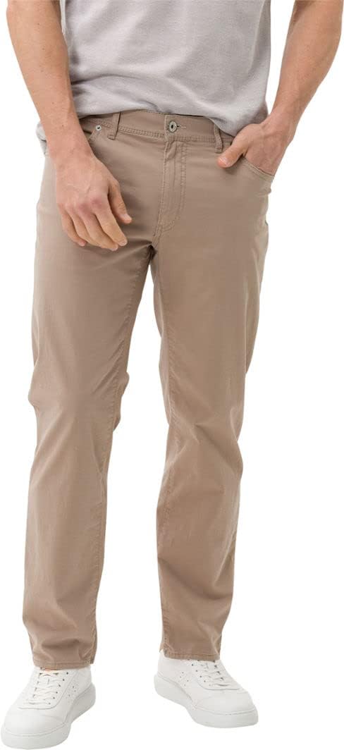 BRAX EUREX by Hose Herren Style Carlos Regular Fit Five-Pocket 32W / 34L Frappe, 32W / 34L Frappe