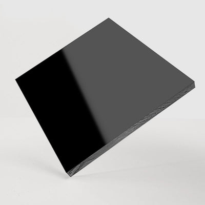 Acrylglas PMMA GS Schwarz glänzend Zuschnitt nach Mass Scheibe Grösse Wählbar (8 mm, 400 x 600 mm) 4