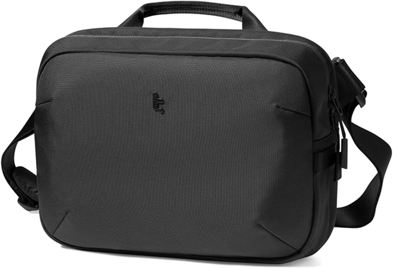 tomtoc Urban Sling Bag Umhängetasche für 9-11 Zoll Tablet/iPad Pro mit Zubehör, reichlich Stauraum,