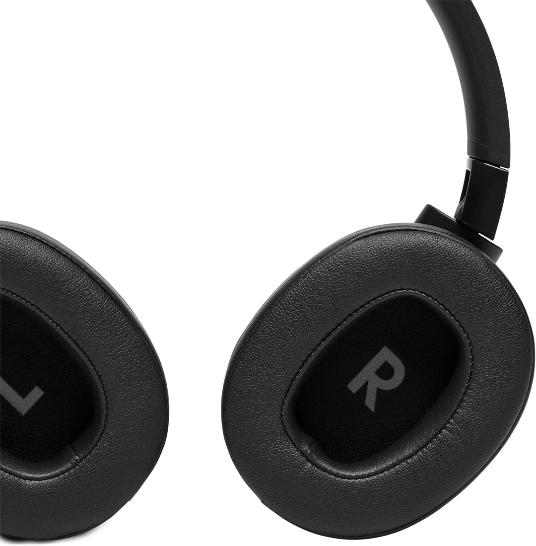 JBL Tune 710 BT – Faltbare Bluetooth Over-Ear Kopfhörer in Schwarz – Kabellose Ohrhörer mit JBL Pure