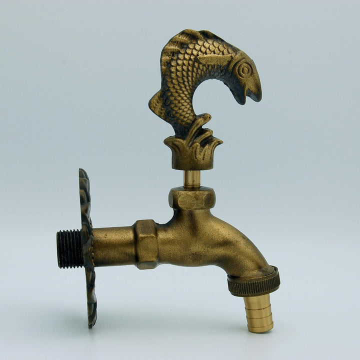 MONTSERRAT Dekorativer Wasserhahn für den Garten, 1/2 Zoll, PEZ mit Schlauchanschluss