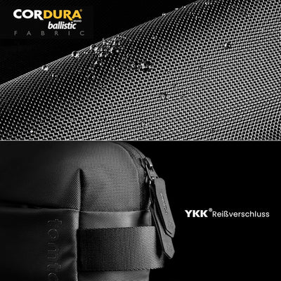 tomtoc Kompakt Sling Bag, 4L Minimalistisch Brusttasche Umhängetasche Schultertasche für Herren und