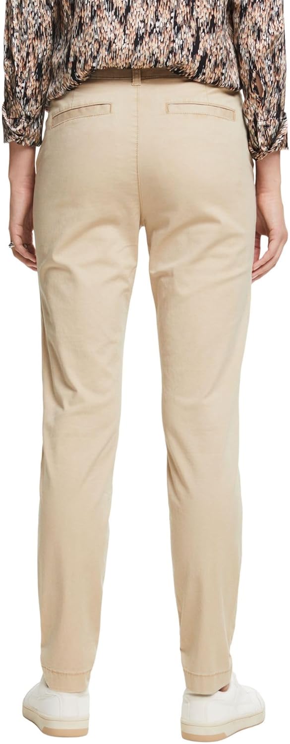 ESPRIT Damen Hose 34W / 32L 285/Sand, 34W / 32L 285/Sand