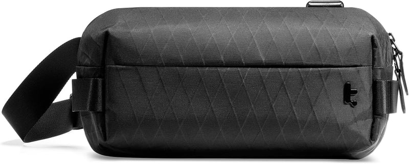 tomtoc Kompakt X-Pac Sling Bag, 4L Minimalistisch Brusttasche Umhängetasche Schultertasche für Herre