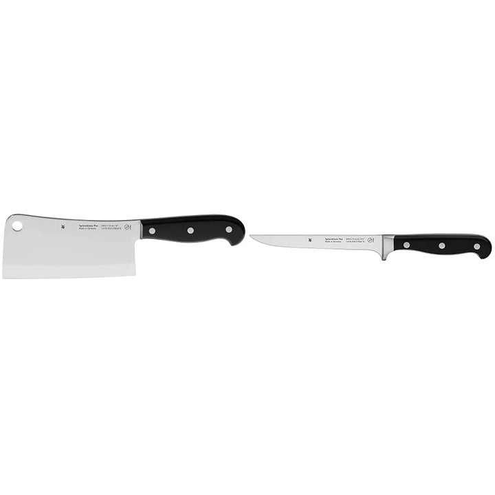 WMF Spitzenklasse Plus Chinesisches Hackmesser 27,5 cm, Kunststoff-Griff vernietet, Klinge 15 cm & S