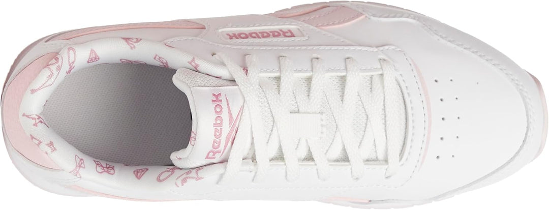 Reebok Mädchen Glide Sneaker 34.5 EU White Frostedberry Dustyrose, 34.5 EU White Frostedberry Dustyr