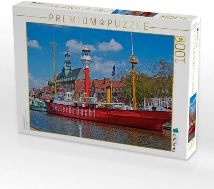CALVENDO Puzzle Ostfriesland Emden 1000 Teile Lege-Grösse 64 x 48 cm Foto-Puzzle Bild von Peter Rode