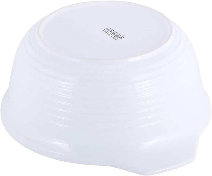 4BIG.fun 2,3 L Keramik Speisenwärmer Wärmebehälter Chafing-Dish Teelicht Warmhaltegerät Warmhaltebeh