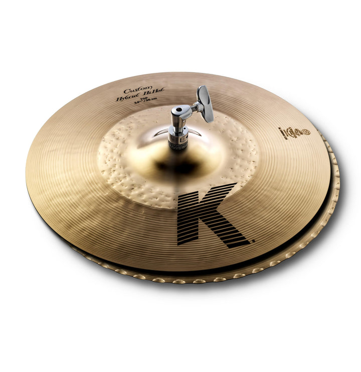 Zildjian K Custom Series - 14 1/4" Hybrid Hi-Hat Cymbals - Pair ,Multi Colour 14 Zoll, 14 Zoll