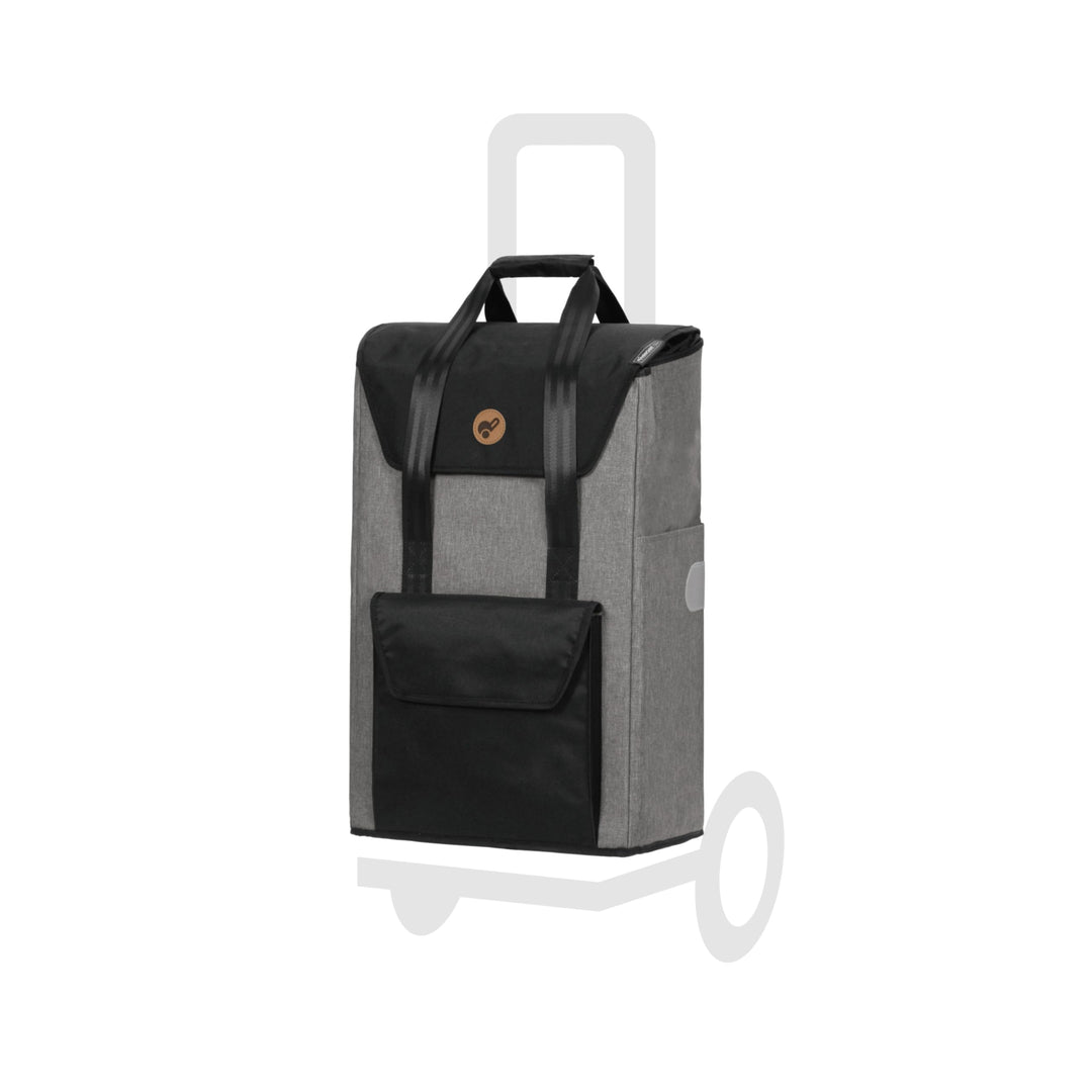 Andersen Einkaufstrolley Ersatztasche - 49 Liter - Seiten- & Fronttasche - Tragegriff - extra Innenf