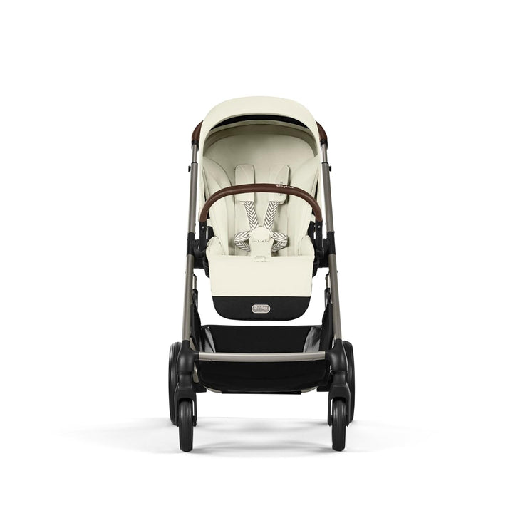 CYBEX Gold Kinderwagen Balios S Lux, Ergonomische Liegeposition, Einhand-Gurtsystem, Ab Geburt bis 2