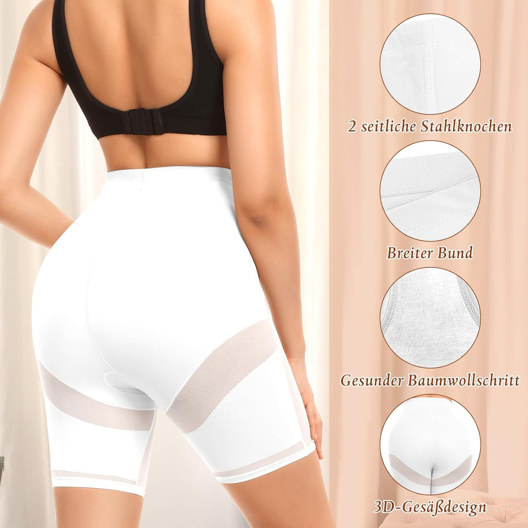 Werkiss Bauchweg Unterhose Damen Shapewear Miederhose Hohe Taille Unterwäsche Figurenformend Bauchko