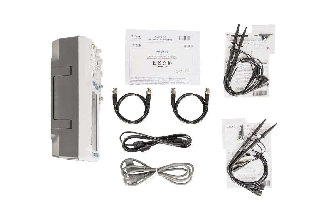 RIGOL DS1074Z Plus Digital Oszilloskop, 70MHz Bandbreite, 4 Analogkanäle, 16 Digitalkanäle, 24Mpts S