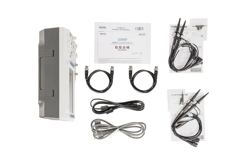 RIGOL DS1074Z Plus Digital Oszilloskop, 70MHz Bandbreite, 4 Analogkanäle, 16 Digitalkanäle, 24Mpts S
