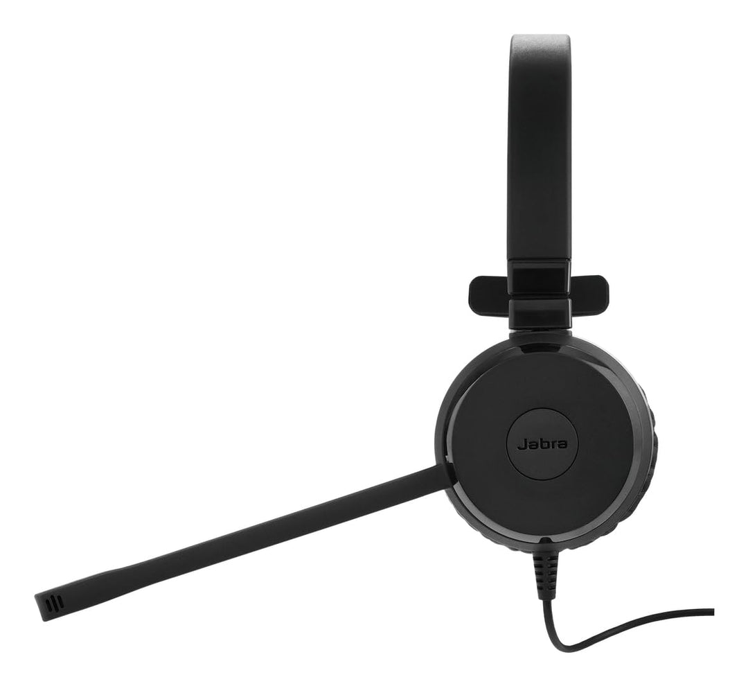 Jabra Evolve 30 II, Microsoft Teams zertifiziertes Mono-Headset mit Anrufsteuerung, Mikrofon mit Ger