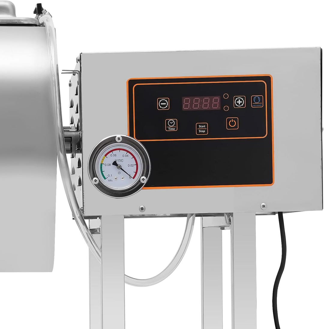 Fleischsalzmaschine 38L Elektrische Fleischmischer | 240W, Stahl, Mariniermaschine, für Huhn, Schwei