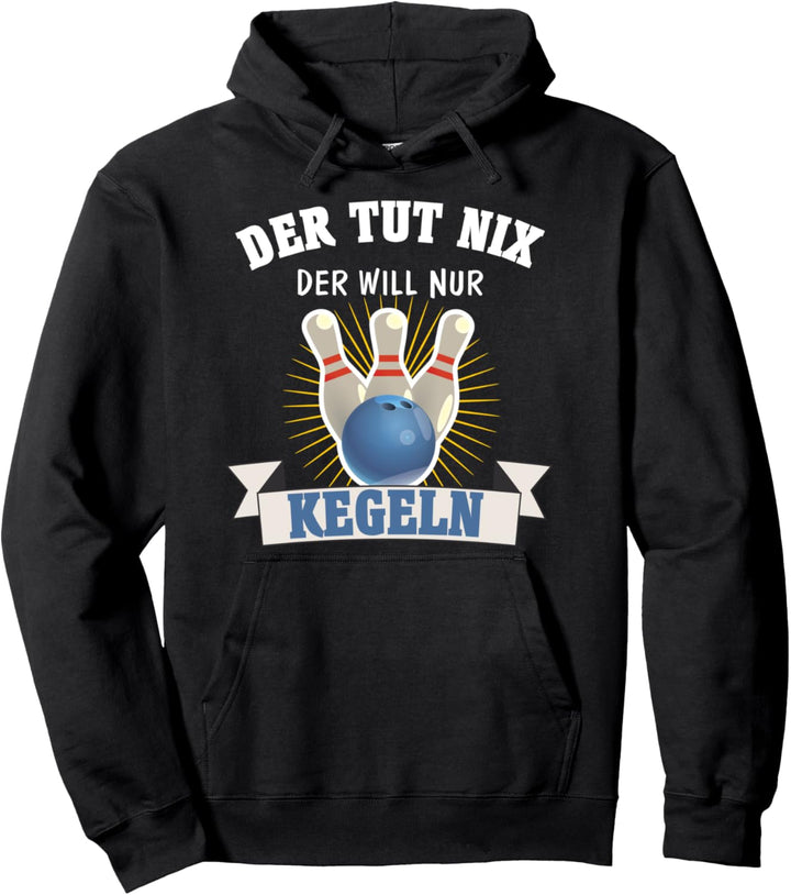 Kegeln Kegelclub Kegelverein Bowling Pullover Hoodie