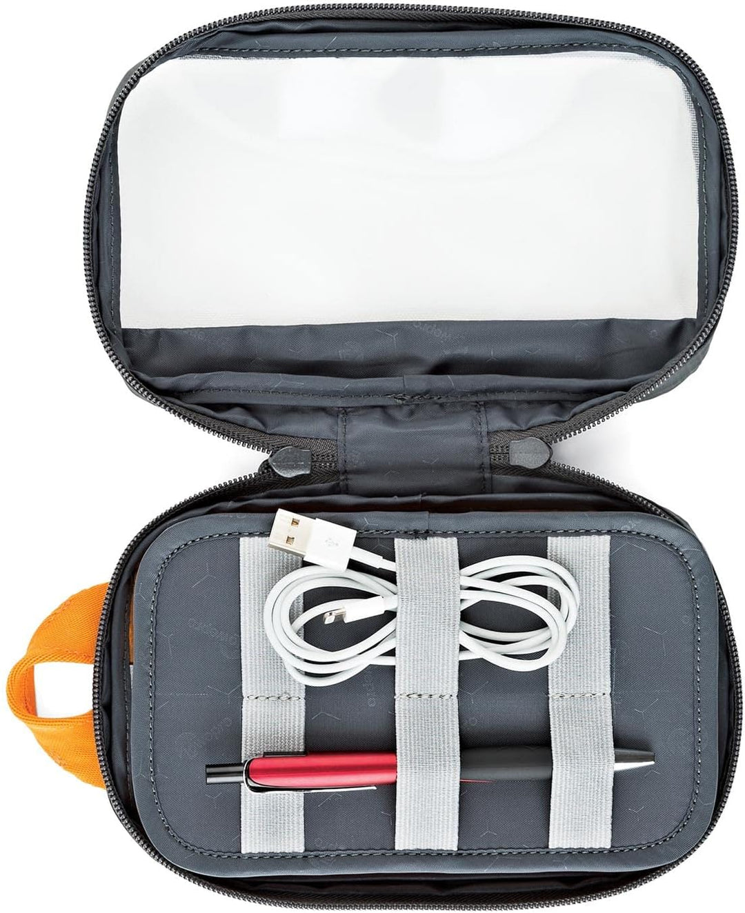 Lowepro GearUp Pouch Mini, Travel Essentials Case, Reiseetui für Telefonkabel, Kabel, Adapter, Akkus