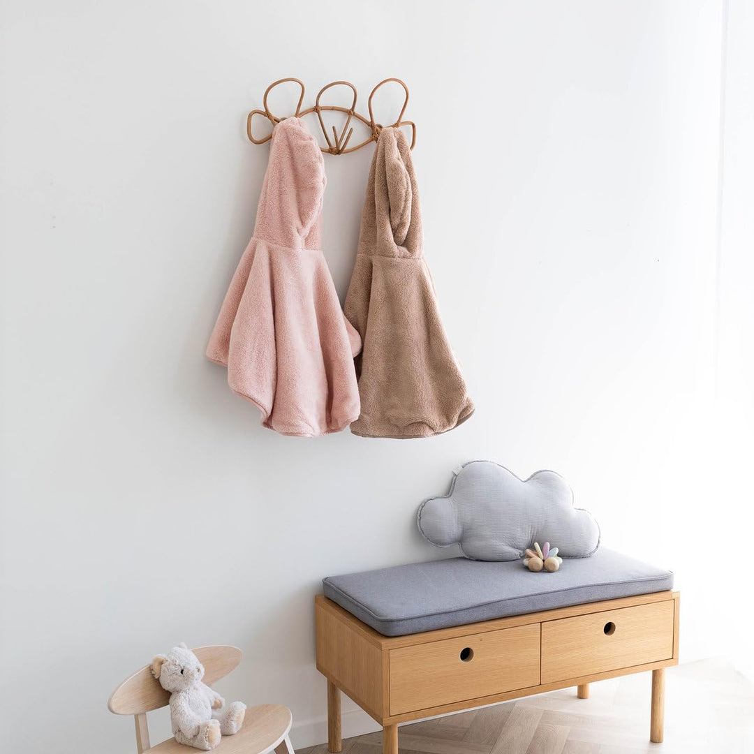 BEMINI Reiseponcho Softy + jersey Blush