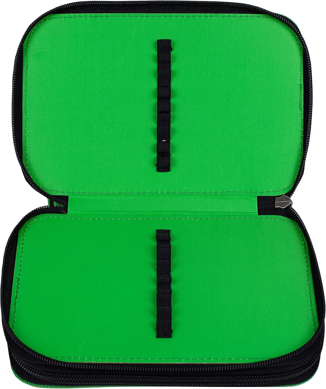 Minecraft Jungen Single Pencil Case Without Equipment, 2 Flaps, Minecraft Travel Accessory- Packing