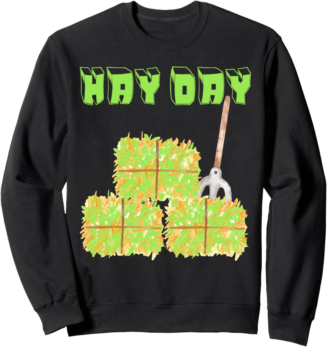 Cooles und lustiges Hayday Design – Heuernte Hay Day Heuen Sweatshirt
