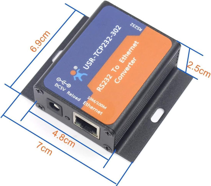 BGNing USR-TCP232-302 Tiny Grösse Seriell RS232 zu Ethernet TCP-IP-Server-Modul Ethernet Converter U