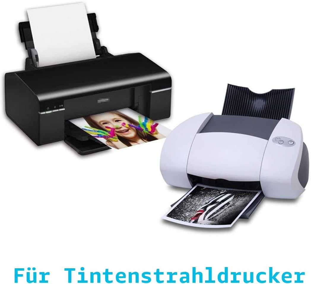 Koala Inkjet Hochglänzend Fotopapier DIN A3, 240 g/m², 100 Blatt, für Canon HP Epson Tintenstrahldru