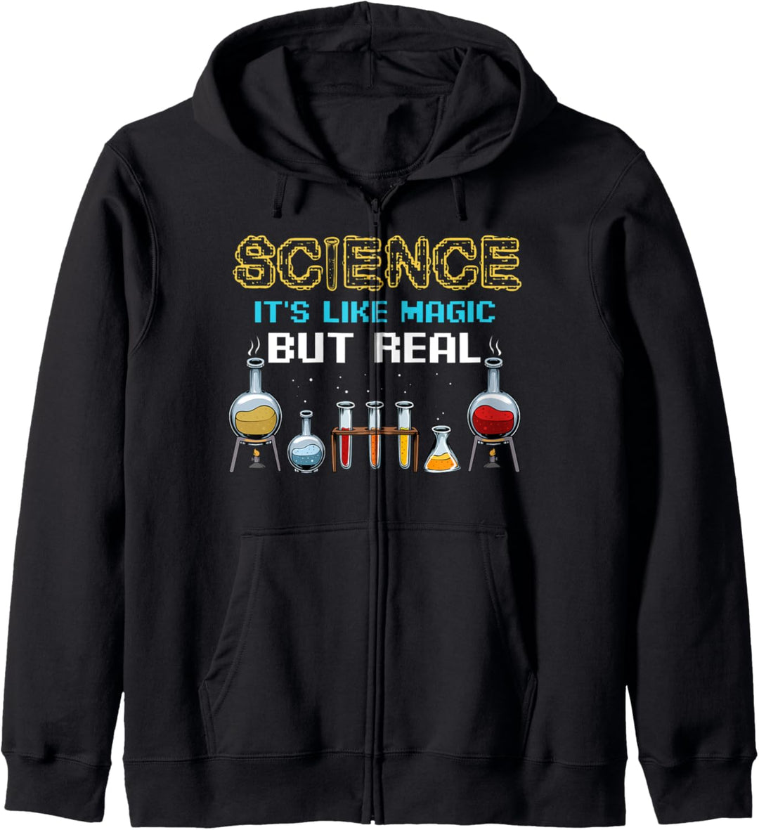 Science It's Like Magic But Real Wissenschaft Klimawandel Kapuzenjacke
